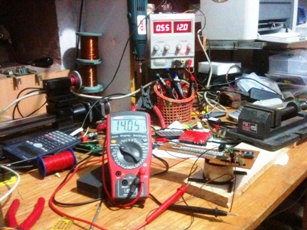 Voltage induced in secondary coil