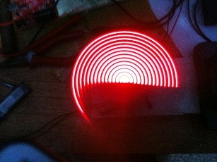 All LEDs glowing RED