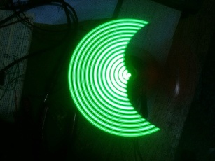 All LEDs glowing GREEN