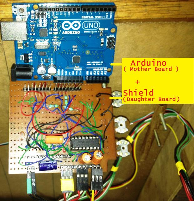 Arduino and Shield